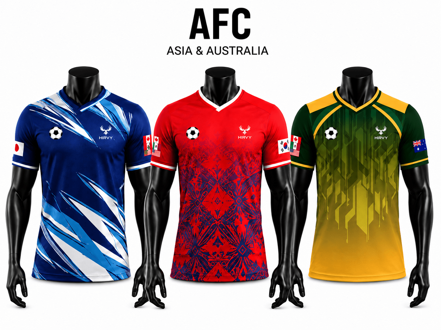 AFC (Asia and Australia) - HIRVY