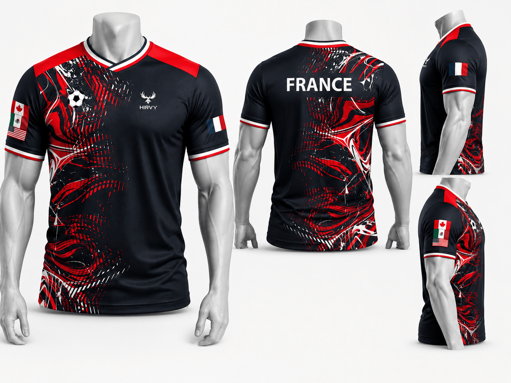 France Jersey - HIRVY