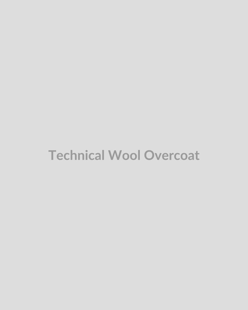 Technical Wool Overcoat - HIRVY